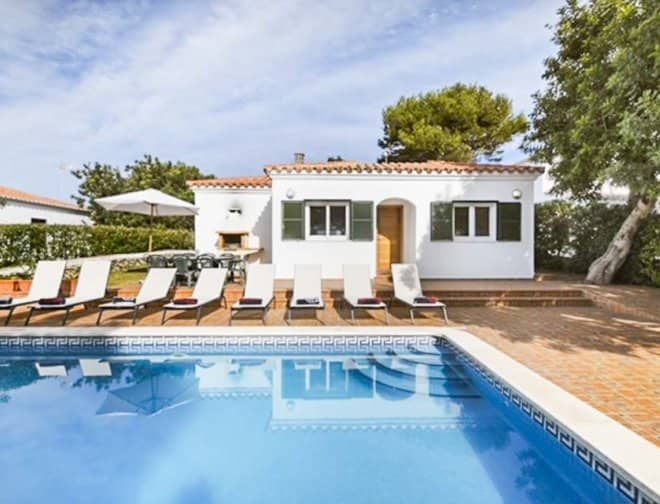 Villa for rent in Menorca