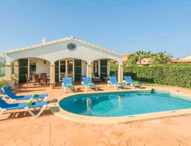 Villa for rent in Menorca