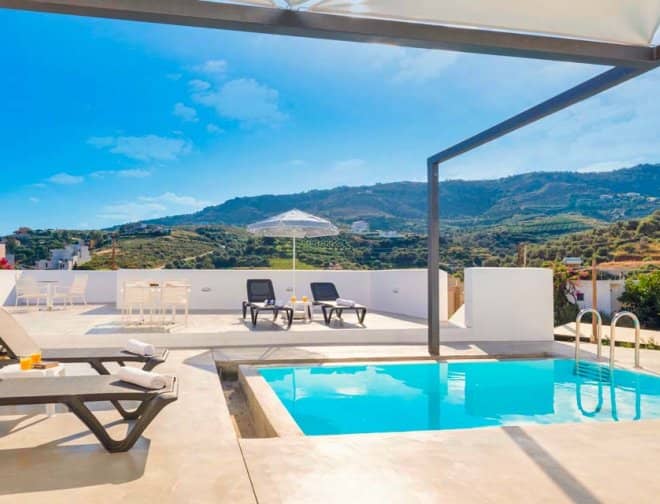 Villa for rent in Crete