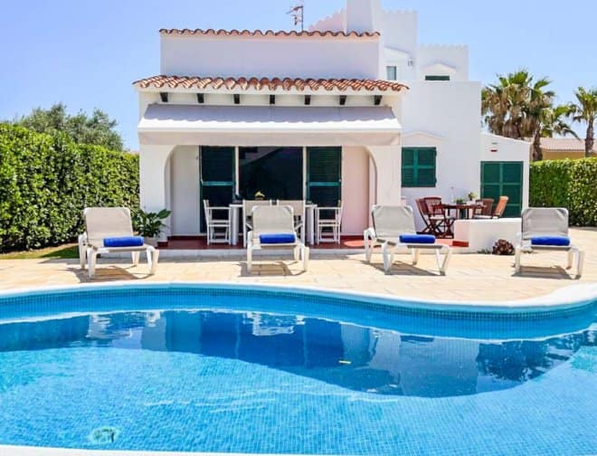 Villa for rent in Menorca