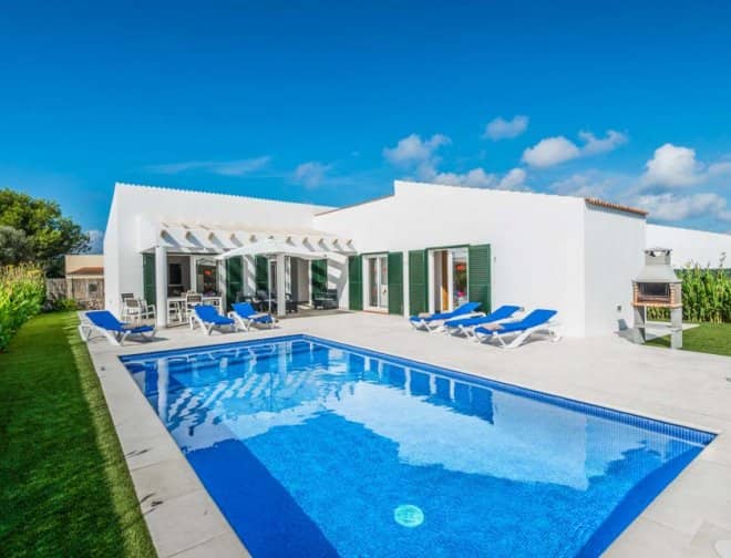 Villa for rent in Menorca