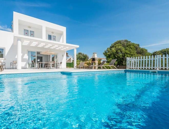 Villa for rent in Menorca