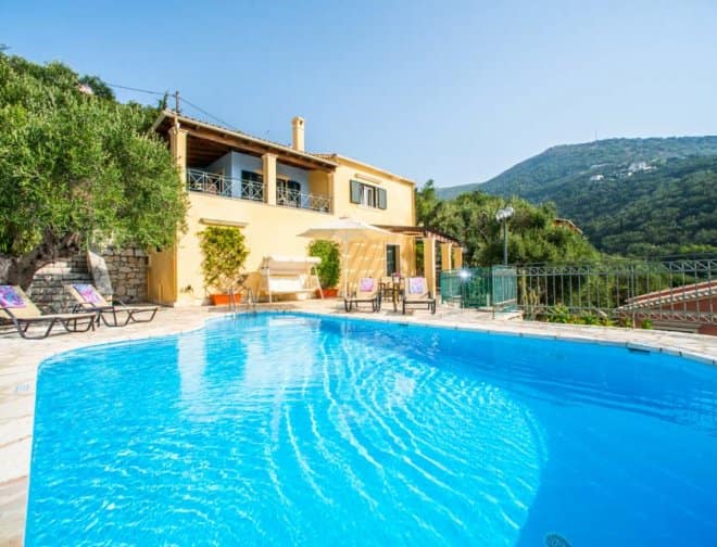 Villa for rent in Corfu