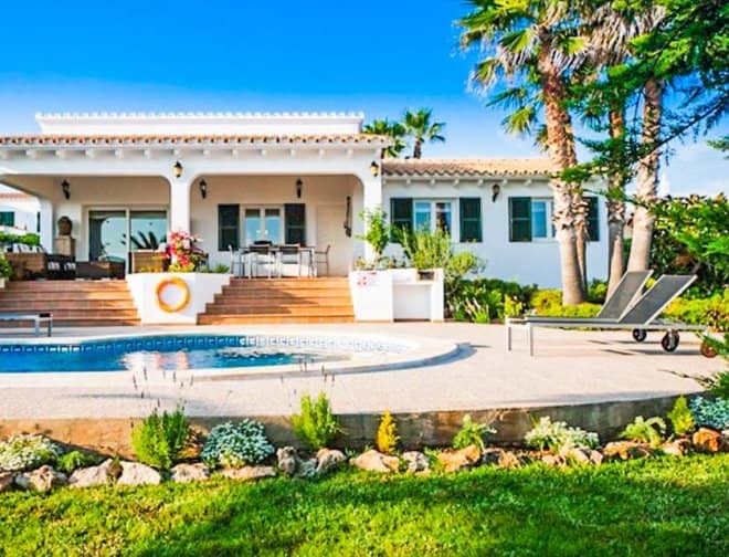 Villa for rent in Menorca