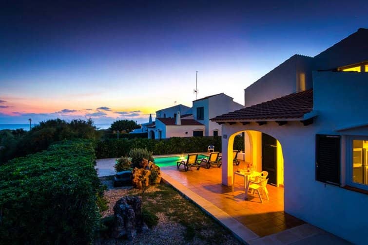 Villa for rent in Menorca