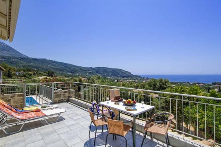 Villa for rent in Peloponnese