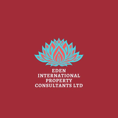 Eden International Ltd Lotus burgundy background 25%