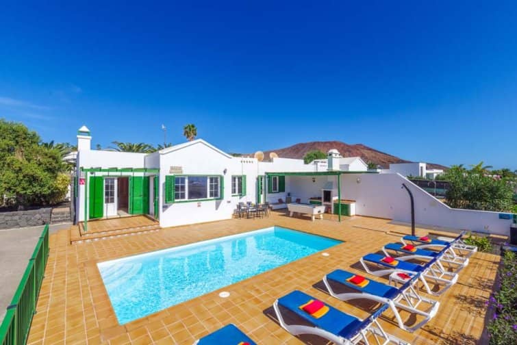 Villa for rent in Lanzarote