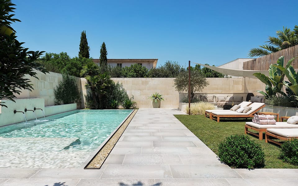 Luxury Village Finca for Sale in Ses Salines Mallorca | Garden, Pool & Timeless Design