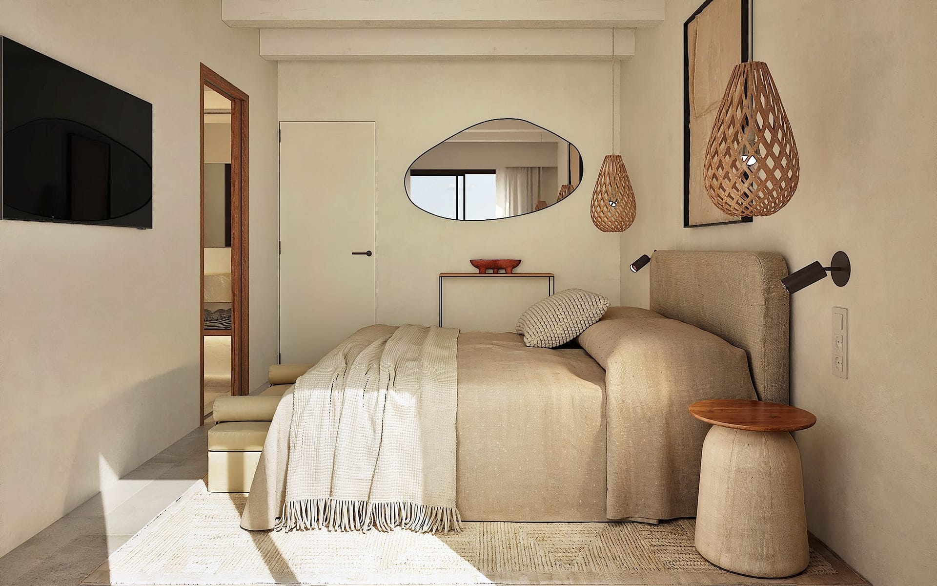 Luxury Village Finca for Sale in Ses Salines Mallorca | Garden, Pool & Timeless Design