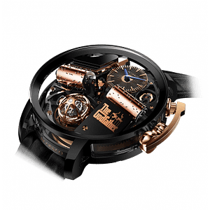JACOB & CO. OPERA GODFATHER MUSICAL WATCH BLACK DLC GRADE 5 TITANIUM