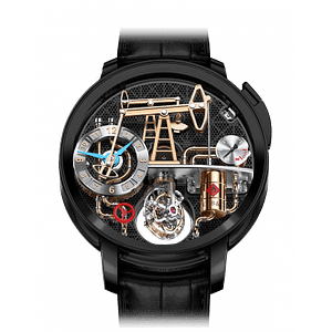 JACOB & CO. OIL PUMP TITANIUM BLACK DLC