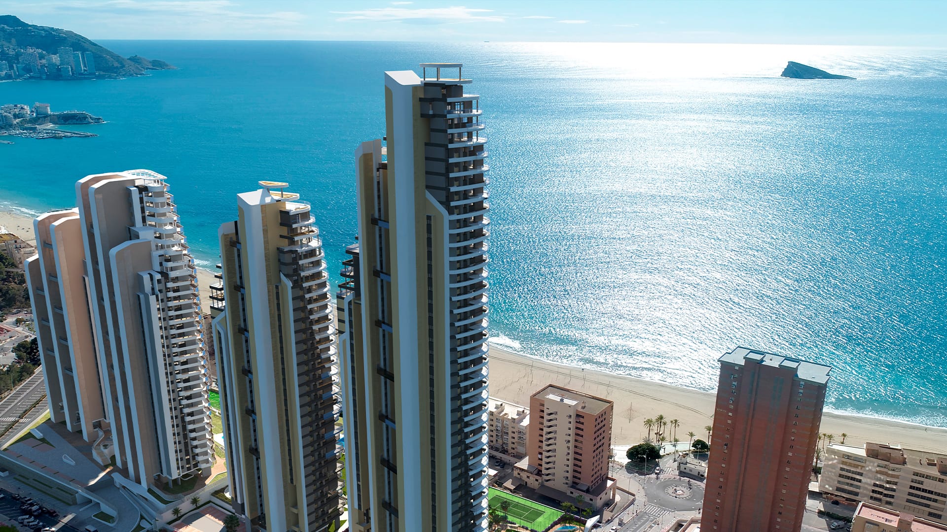 2 Bedrooms Apartment in Benidorm