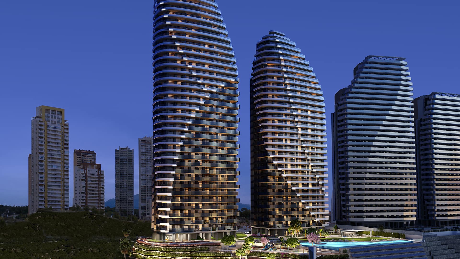 3 Bedrooms Apartment in Benidorm