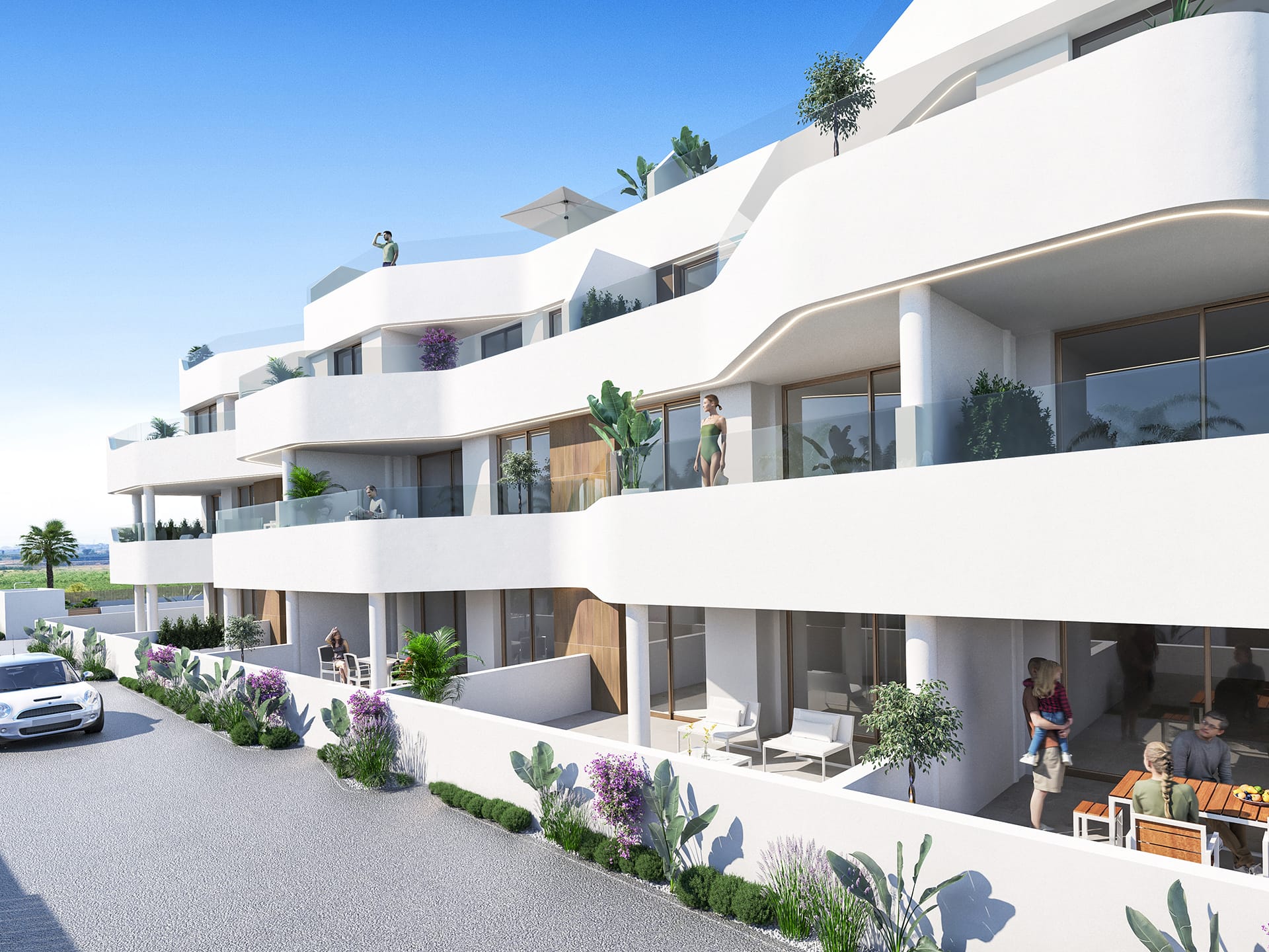 2 Bedrooms Apartment in Los Alcazares