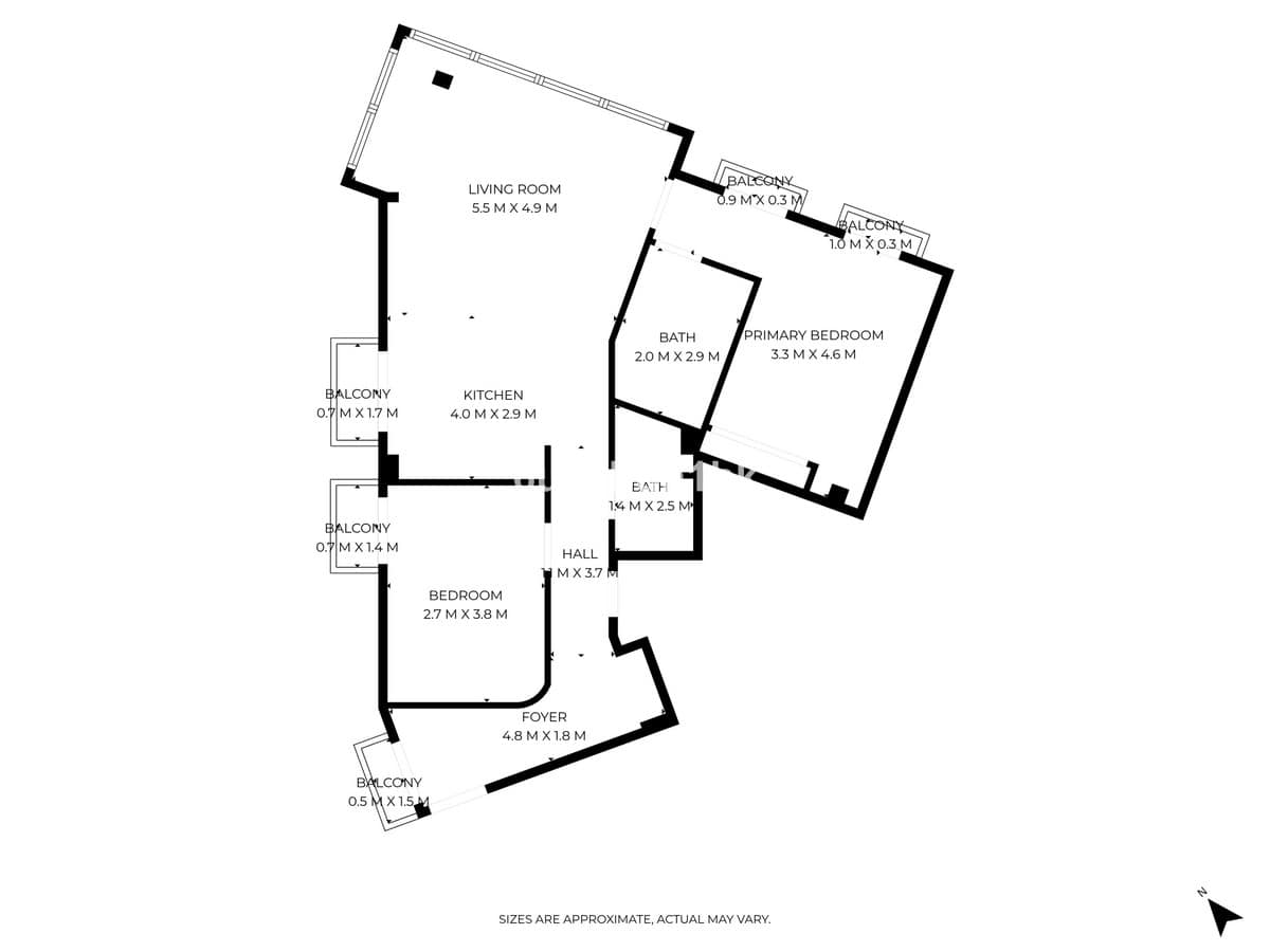 Appartement met 2 slaapkamers in Estepona in Estepona - foto 2