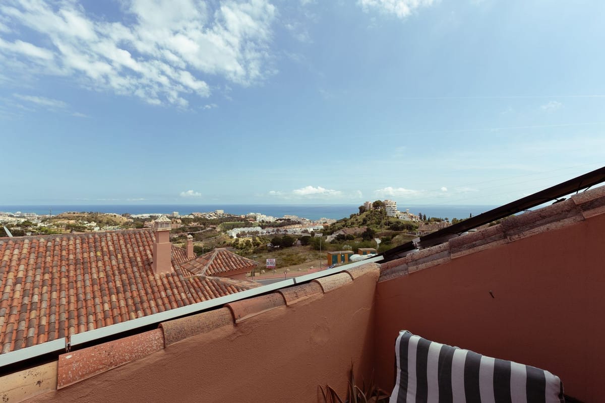 Halfvrijstaande villa met zeezicht in Benalmádena Pueblo in Benalmadena Pueblo - foto 14