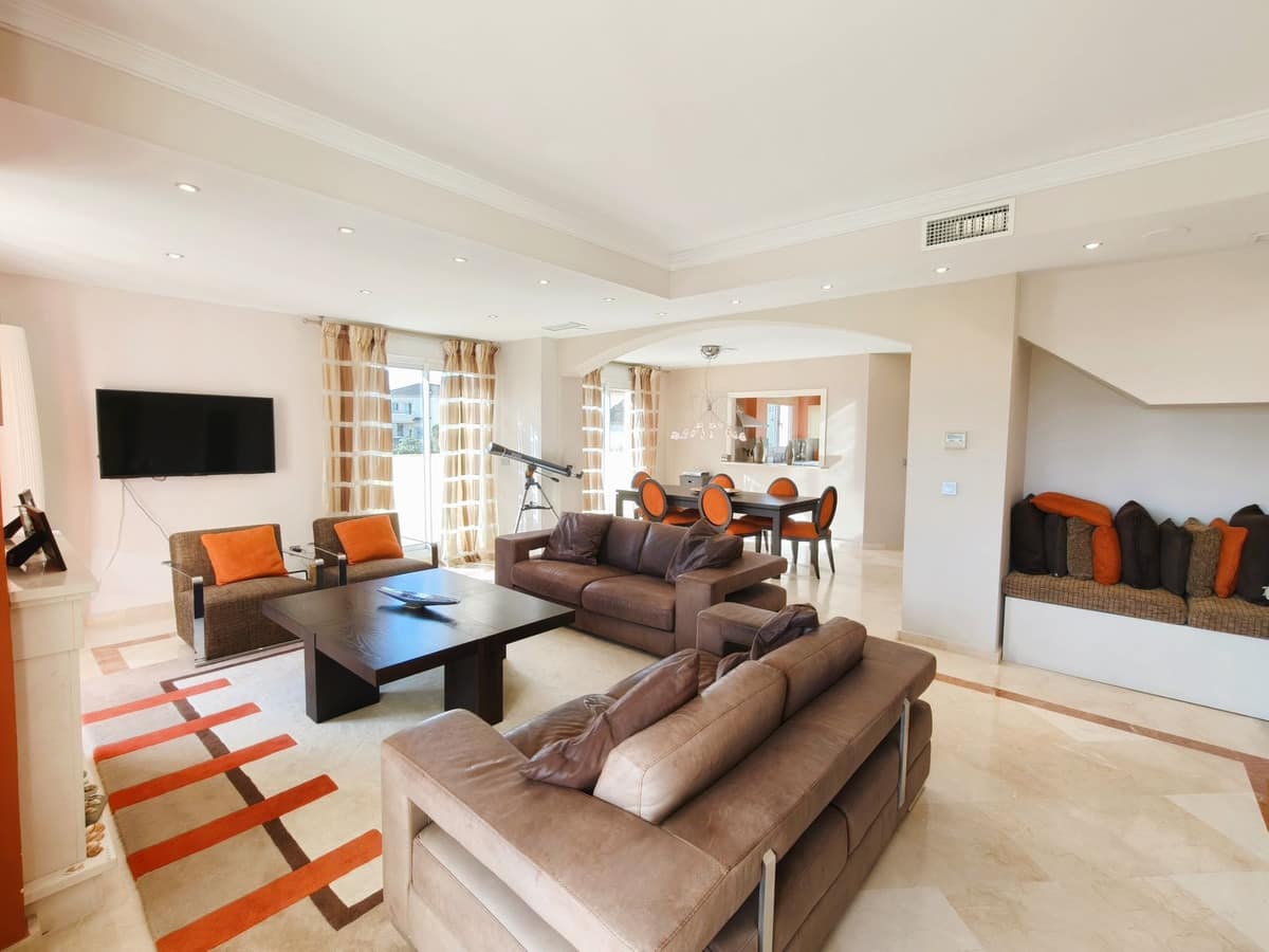 3-slaapkamer duplex penthouse met zeezicht in San Roque Club in San Roque Club - foto 3