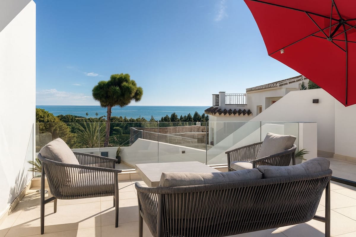 3-slaapkamer vrijstaande villa in La Cala de Mijas met zeezicht en privézwembad in Mijas - foto 19