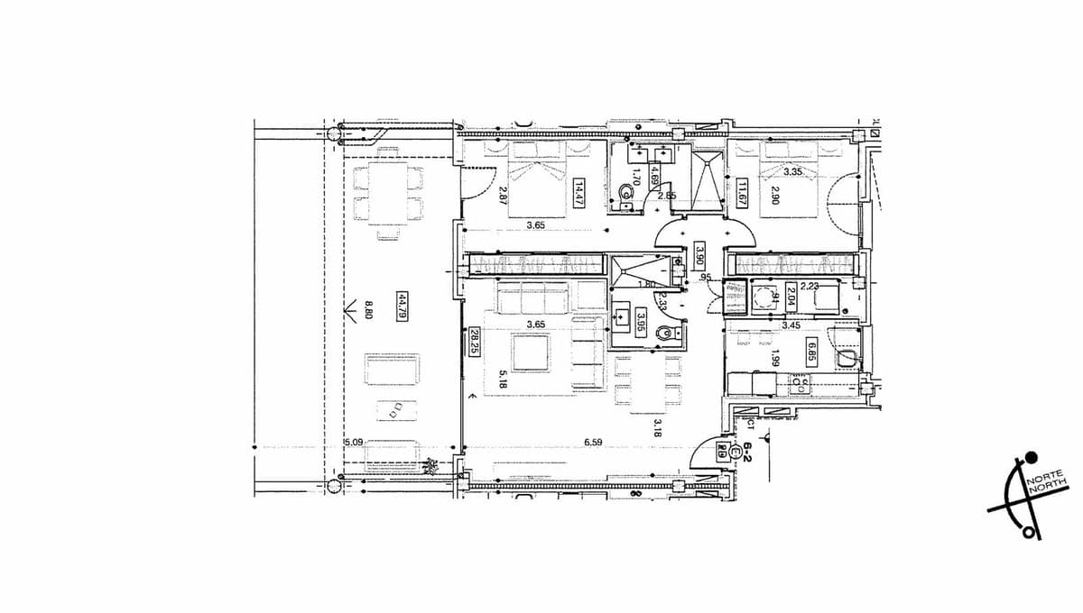 2-slaapkamer appartement op de begane grond in Mijas Golf in Mijas Golf - foto 10