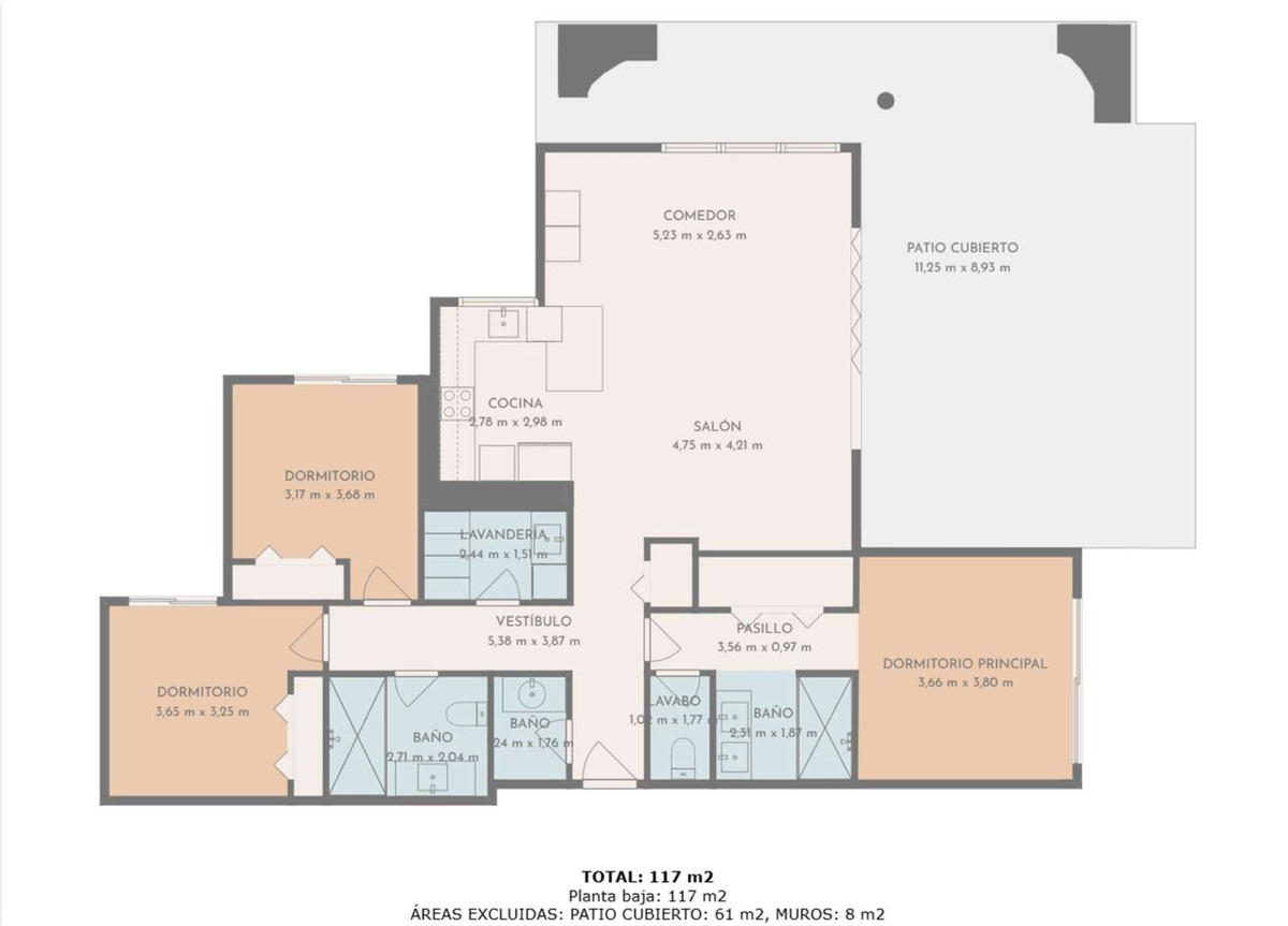 Drie-slaapkamerappartement te koop in Marbella in Marbella - foto 13