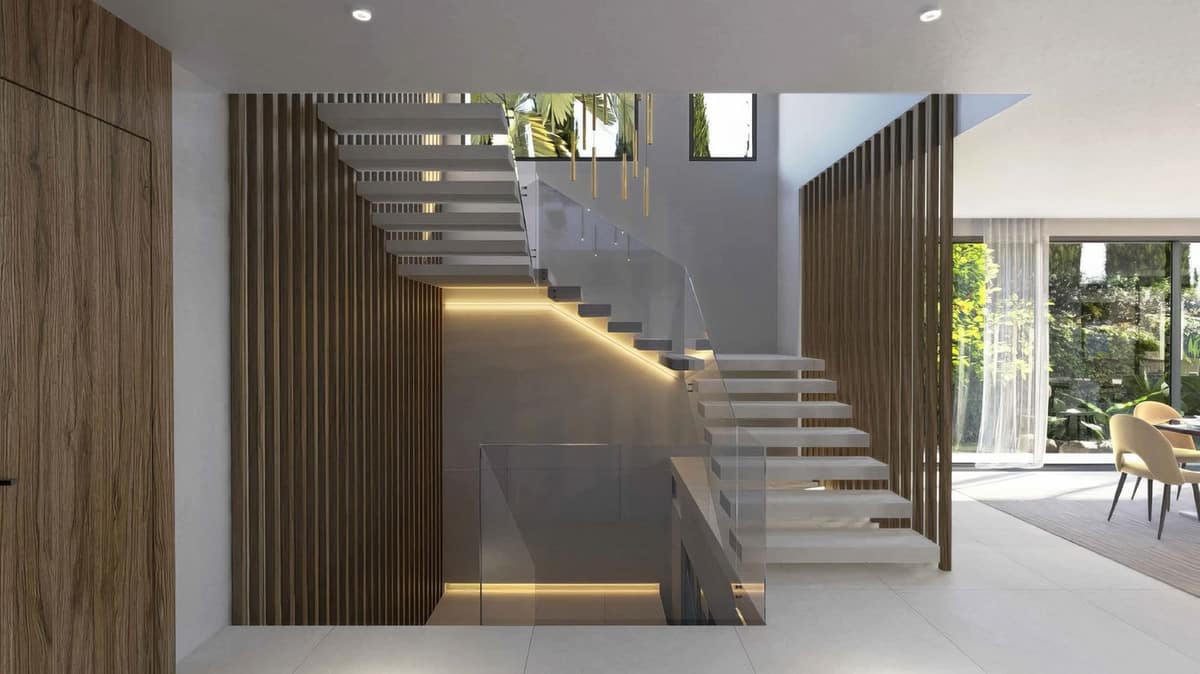 Sleutelklare villa met panoramisch zeezicht in Sotogrande (5 slaapkamers) in Sotogrande - foto 5