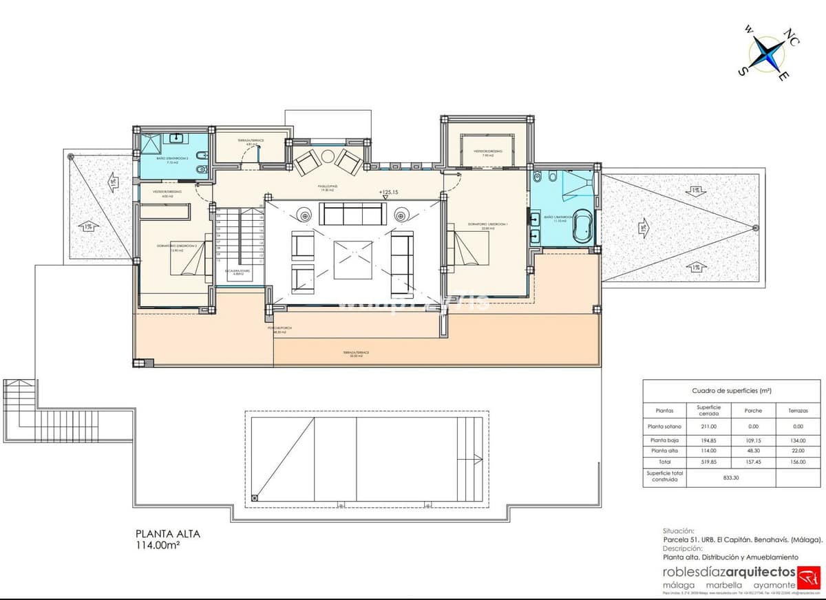 5-slaapkamervilla in Benahavís met panoramisch zeezicht – nieuwbouw, klaar deze zomer in Benahavís - foto 16