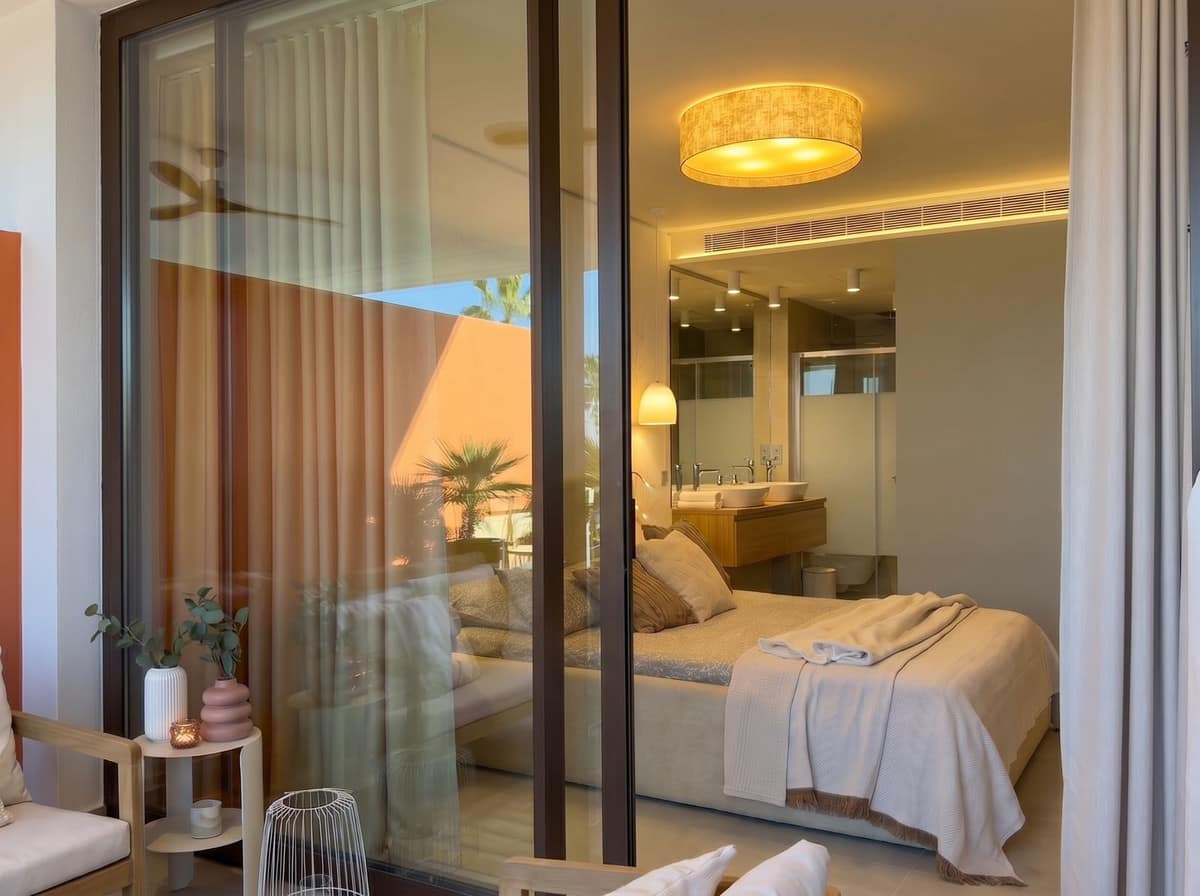 Luxueus 2-slaapkamerappartement met zee- en bergzicht in El Higuerón, Fuengirola in Higueron - foto 8