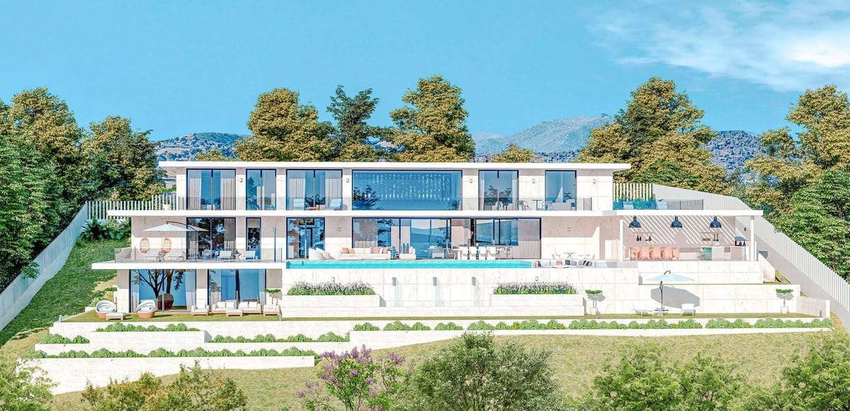 Kavel in Sotogrande Alto met uitzicht op golf en meer in Sotogrande - foto 9