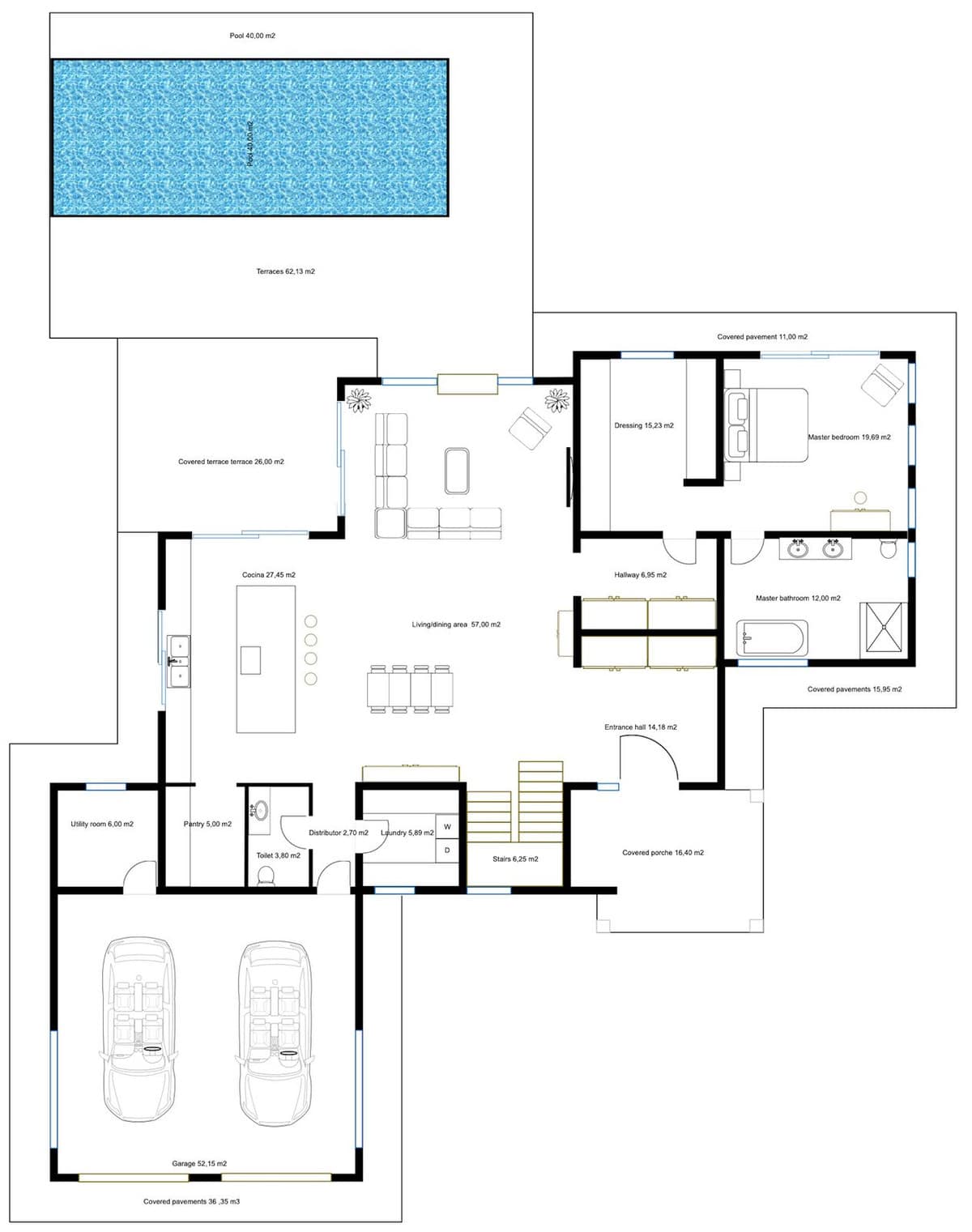Kavel met ontwerp voor luxe villa in Sotogrande Alto in Sotogrande Alto - foto 6