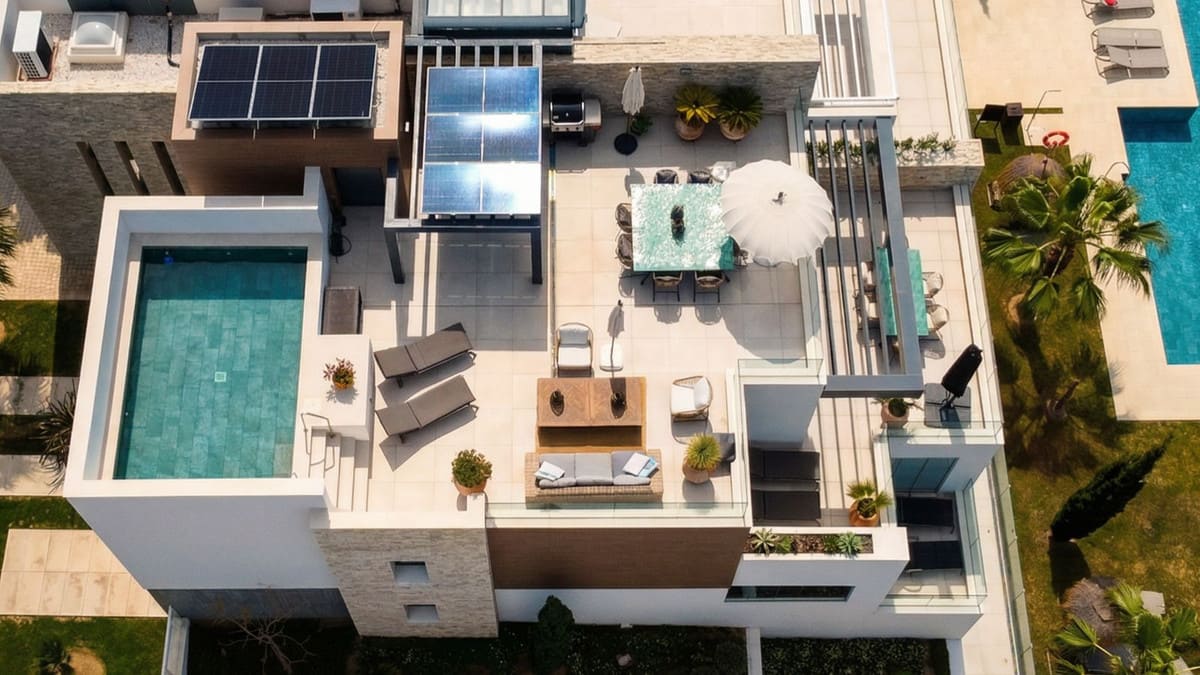 Penthouse met privé dakterras en zwembad in Cabopino in Cabopino - foto 4