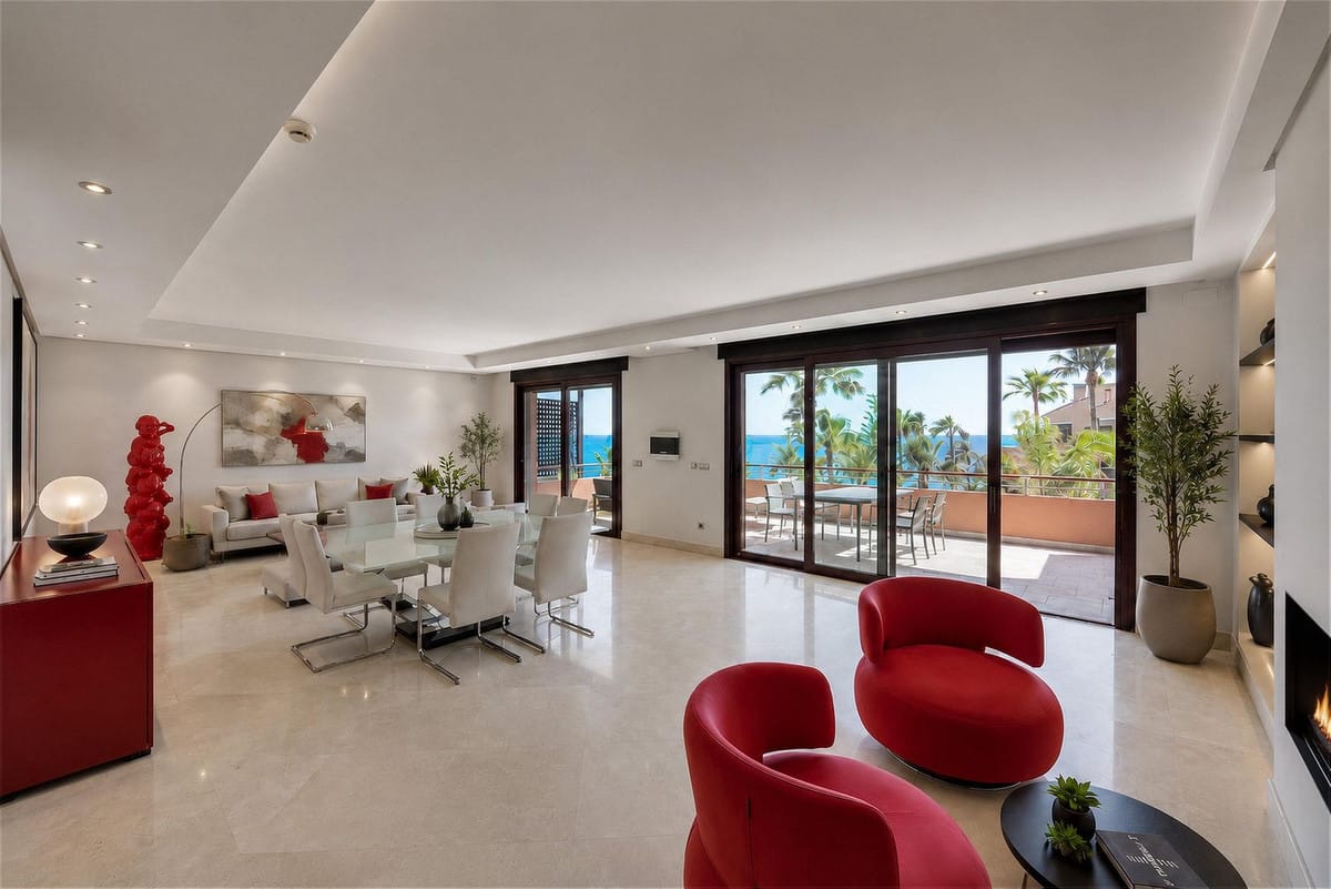 3-slaapkamer penthouse aan het strand in Puerto Banús in Puerto Banús - foto 2