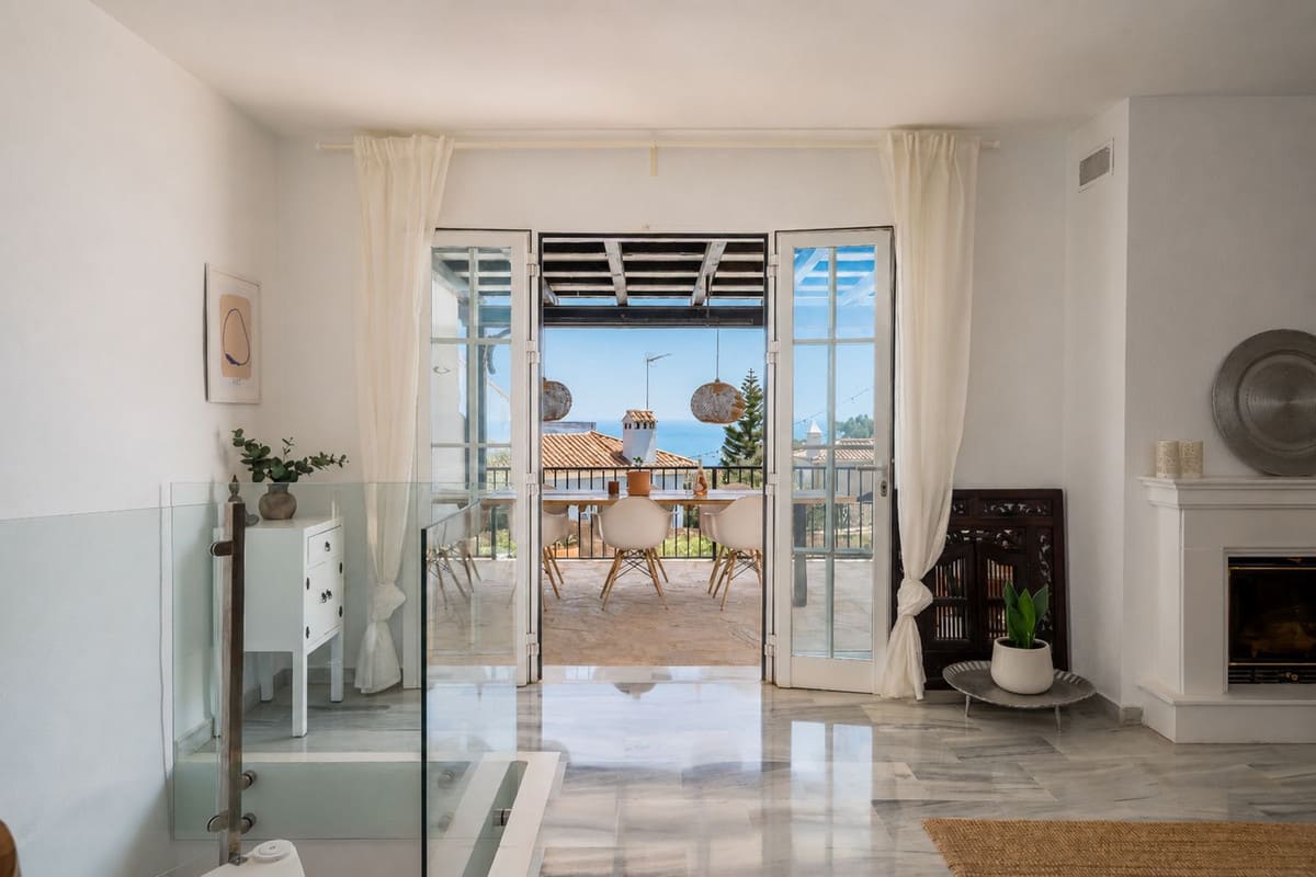 5-slaapkamer townhouse met panoramisch zeezicht in Benalmádena Pueblo in Benalmadena Pueblo - foto 6