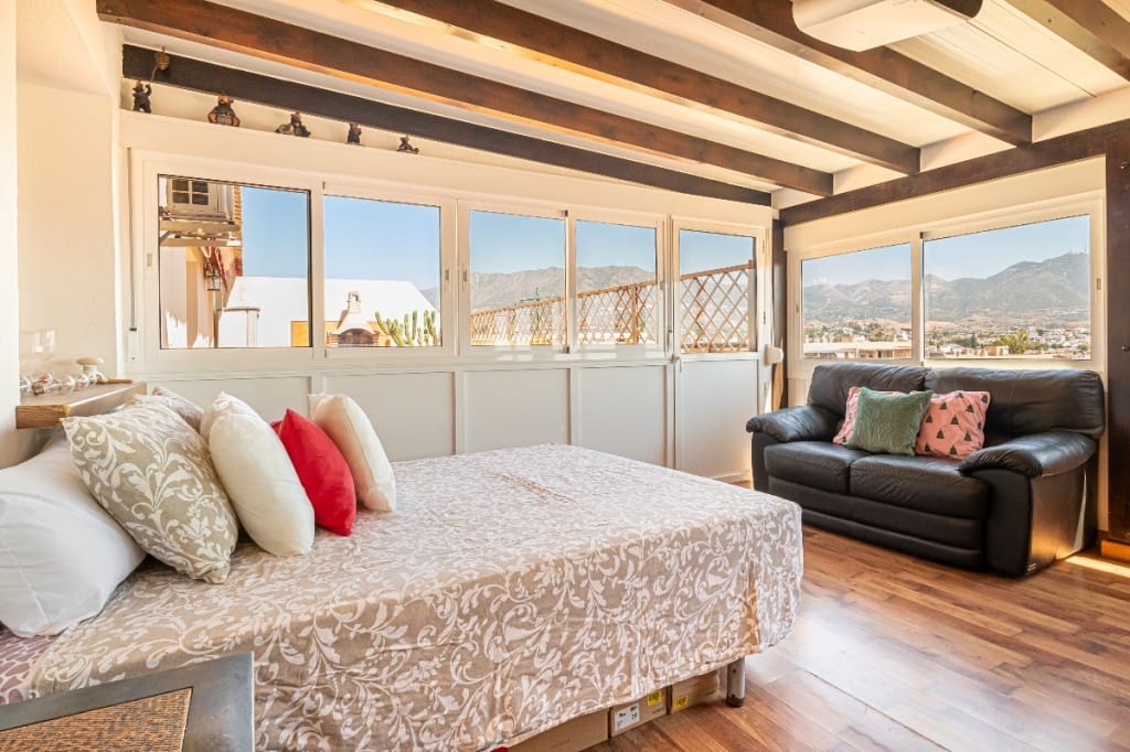 2-slaapkamer penthouse met panoramisch uitzicht in Las Lagunas, Mijas in Las Lagunas - foto 9