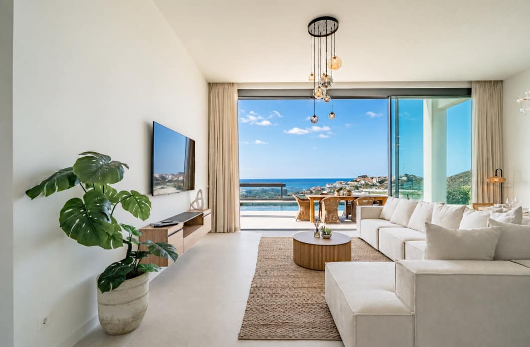 Panoramisch zeezicht: gloednieuwe 3-slaapkamer villa in Benahavís in Benahavís - foto 4