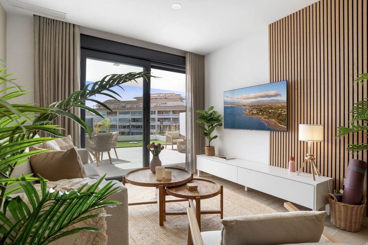 2-slaapkamer appartement in Fuengirola met privégarden en zeezicht in Fuengirola - foto 4