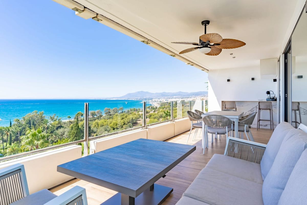 3-slaapkamer appartement in Marbella in het enige wolkenkrabbergebouw in Marbella - foto 3