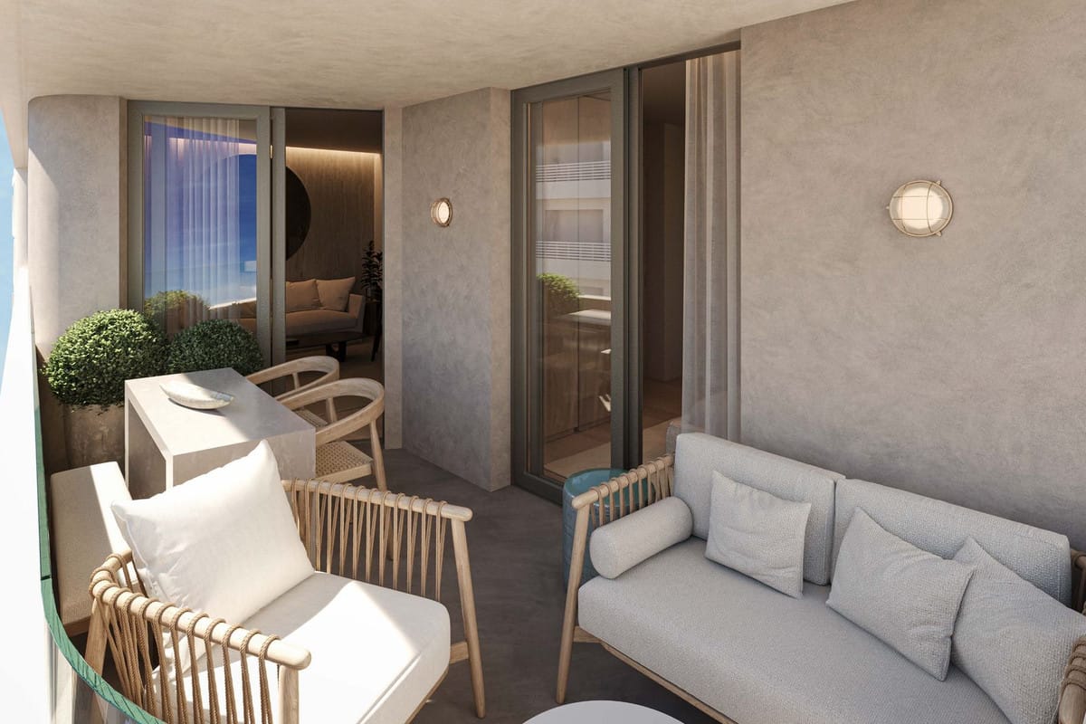 1-slaapkamerappartement aan het strand in Estepona in Estepona - foto 7