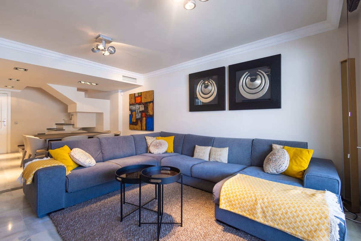 4-slaapkamer penthouse met zeezicht in Marbella in Marbella - foto 7