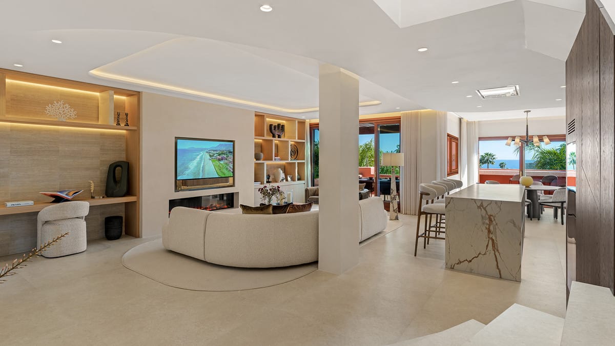 3-slaapkamer penthouse aan het strand in Torre Bermeja, Estepona in Estepona - foto 15