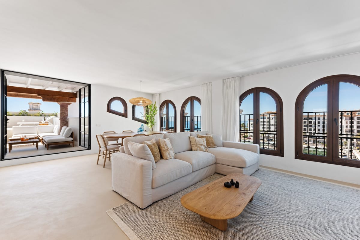 4-slaapkamer duplex penthouse in La Duquesa, Manilva (Málaga) in La Duquesa - foto 4