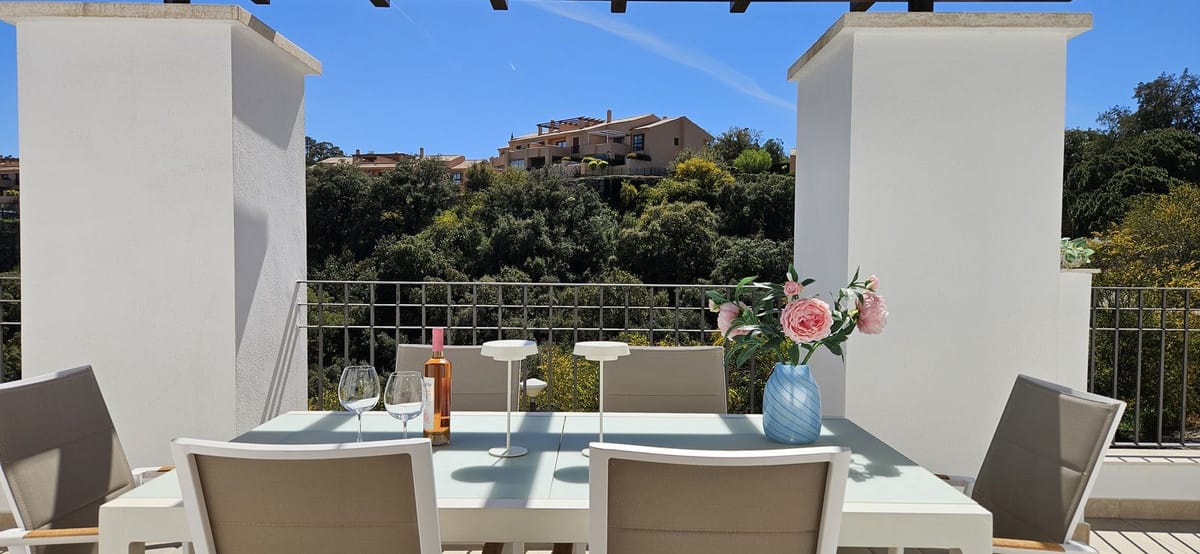Panoramisch zeezicht penthouse op één niveau in La Mairena in La Mairena - foto 14