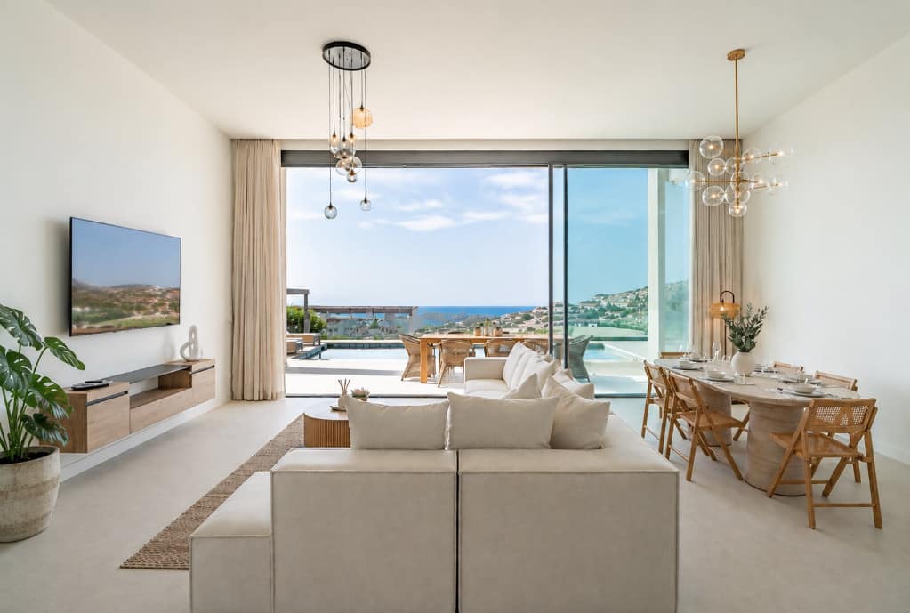 Panoramisch zeezicht: gloednieuwe 3-slaapkamer villa in Benahavís in Benahavís - foto 9