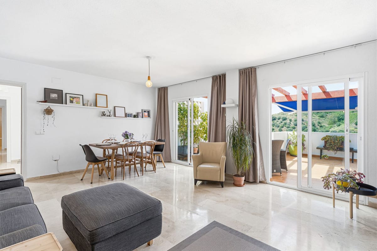 Drie-slaapkamer penthouse in Calahonda in Calahonda - foto 13
