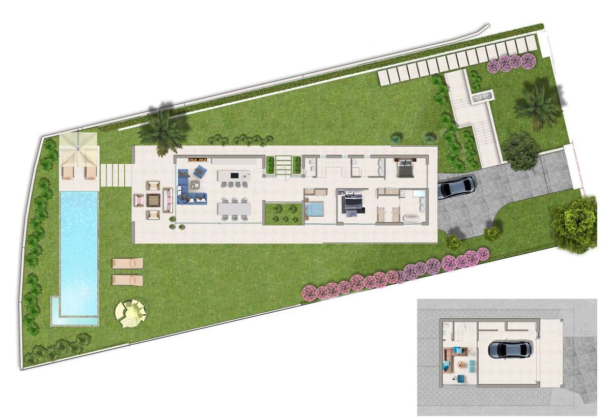 3-slaapkamer villa in La Cala Golf in La Cala Golf - foto 13