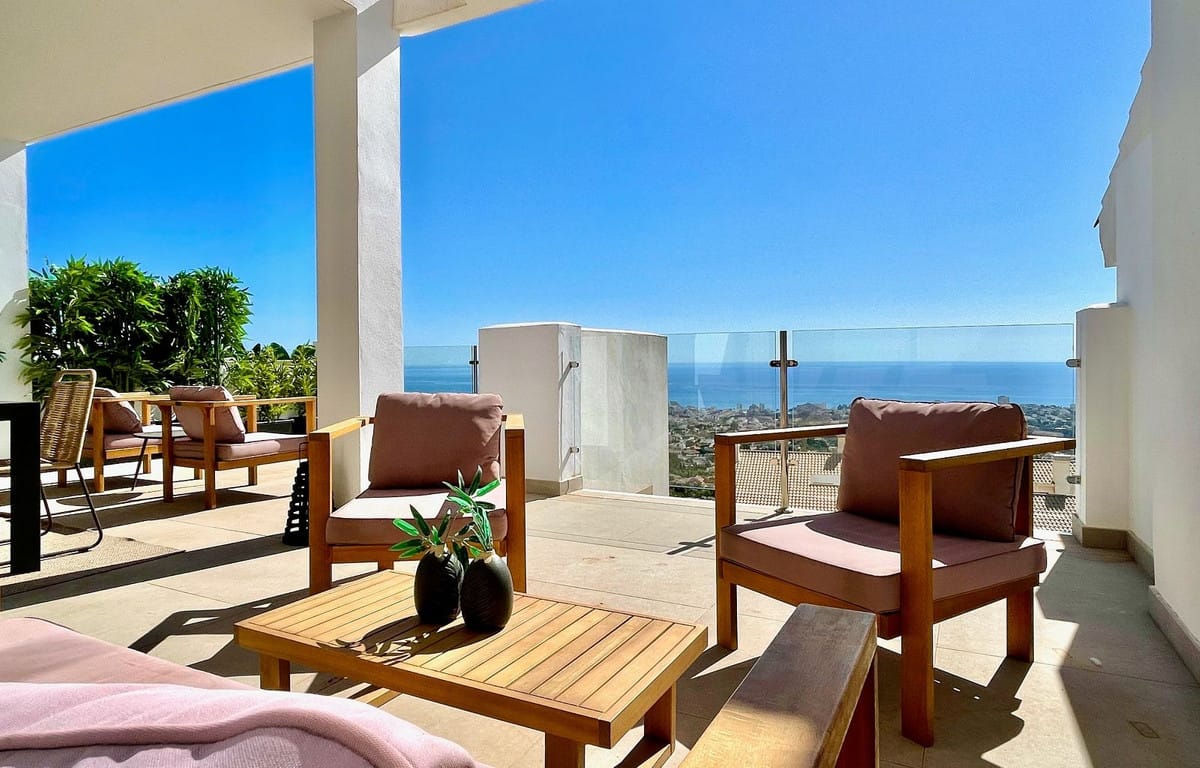 3-slaapkamer duplex penthouse in Benalmádena in Benalmadena - foto 3