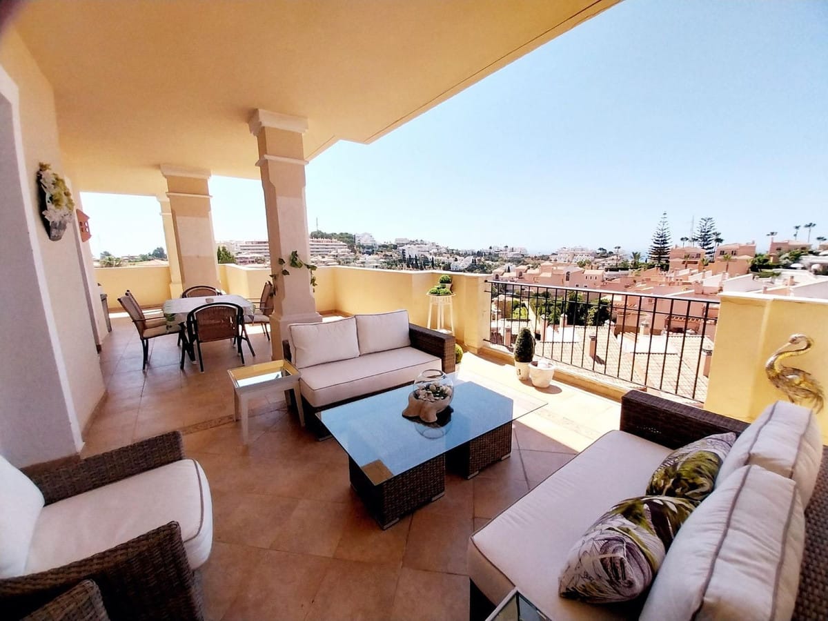 Prachtig 3-slaapkamerappartement met panoramisch zeezicht in Mijas Costa in Mijas Costa - foto 2