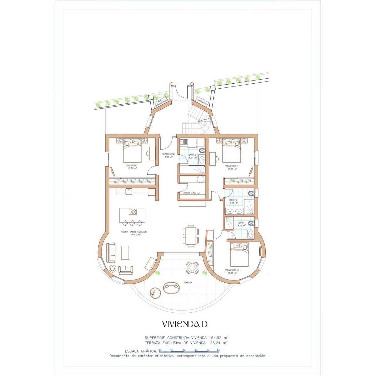3-slaapkamer appartement in Mijas Costa — €799.000 in Mijas Costa - foto 17
