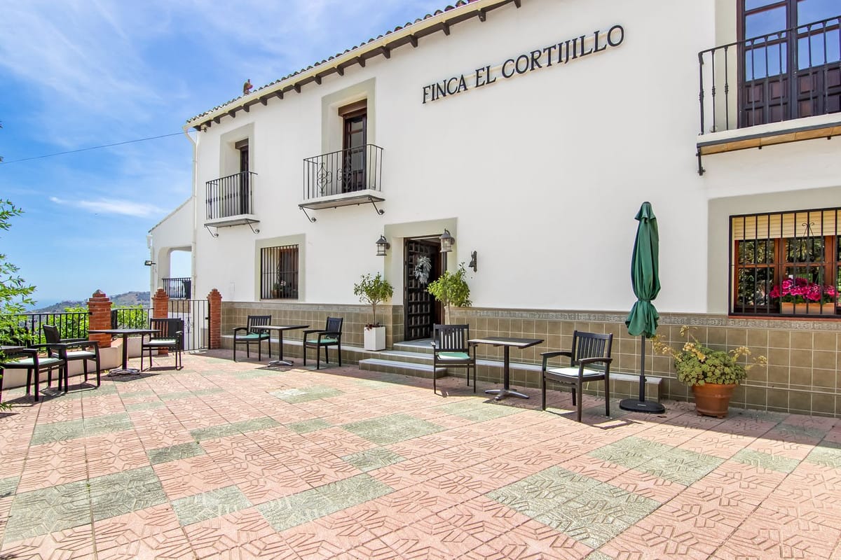 Finca met 6 slaapkamers en Bed & Breakfast-optie in Canillas de Albaida, Málaga in Canillas de Albaida - foto 2