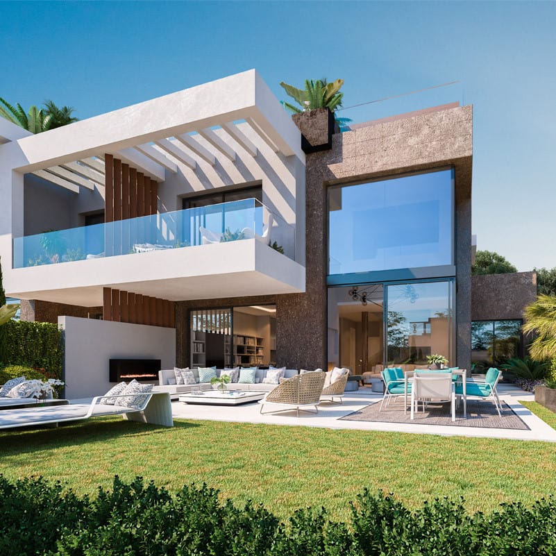 Nieuwbouw 4-slaapkamer huis in Marbella in Marbella - foto 11
